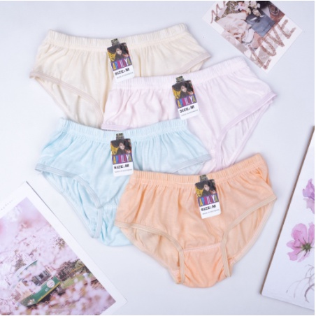 SF - Celana Dalam Wanita Katun CD Jumbo / Jumbo Size / CD Wanita Cantik Motif Ukuran Besar-APRILIYA POLOS