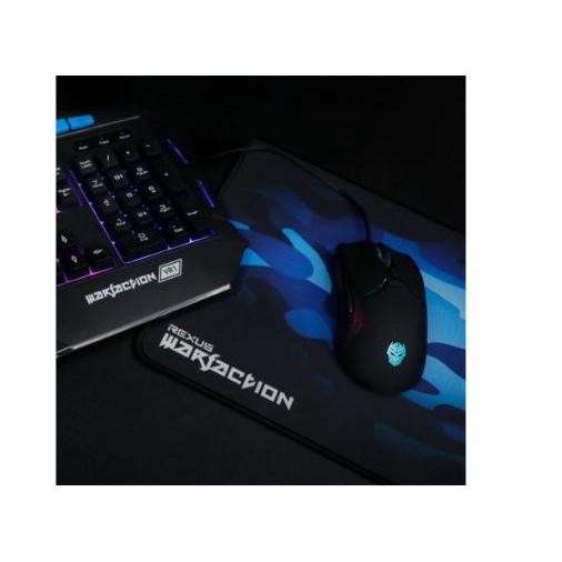 Keyboard Mouse Mousepad pad gaming rexus wired usb 2.0 membrane fullsize multimedia optical 2400dpi backlit Warfaction VR1F VR1-F