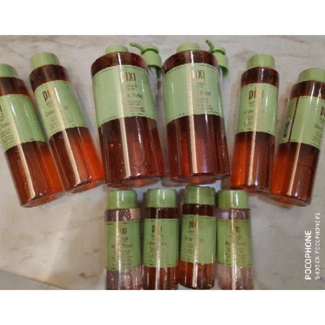 [SHARE/FULLSIZE] PIXI GLOW TONIC PIXI ROSE TONIC PIXI RETINOL TONIC PIXI VIT C TONIC