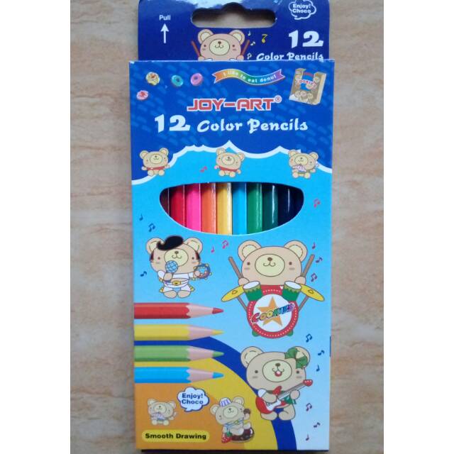 

Pensil Warna / Color Pencils JOY-ART 12 Long