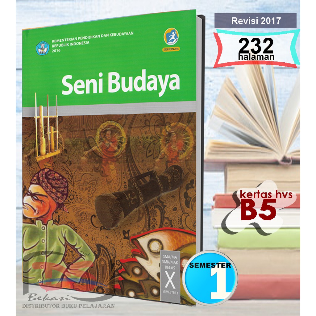 Buku Paket Seni Budaya Kelas 10 Semester 1