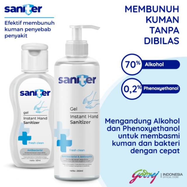 SANITER 50ML HAND SANITIZER