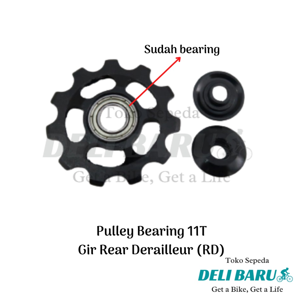 Pulley bearing sepeda MTB 11T alloy