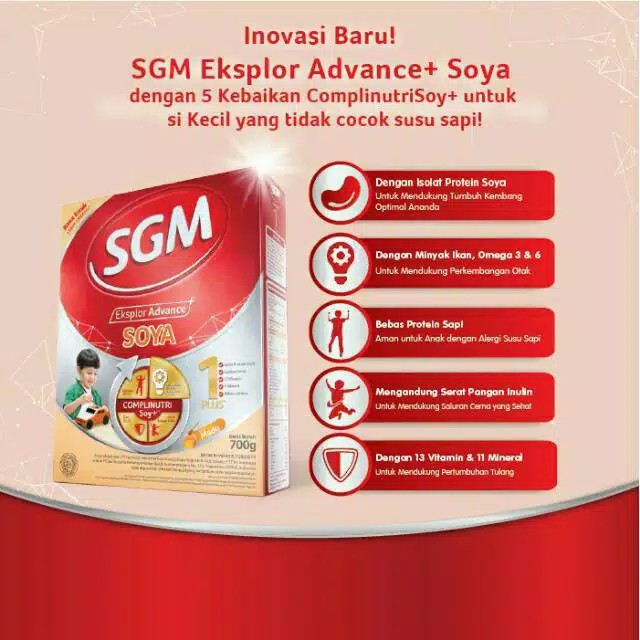 SGM SOYA 1+ Vanila dan Madu 400gr/ 700gr | Shopee Indonesia