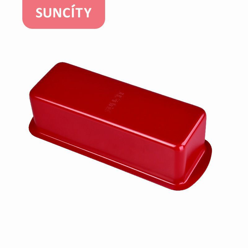 suncity Red 21 cm loaf pan / baking pan / loyang persegi