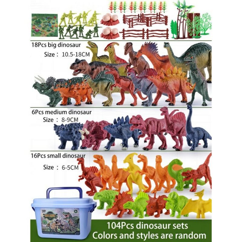 Mainan Edukasi Miniatur Dinosaur / Dinosaur Park / Mainan Dinosaurus