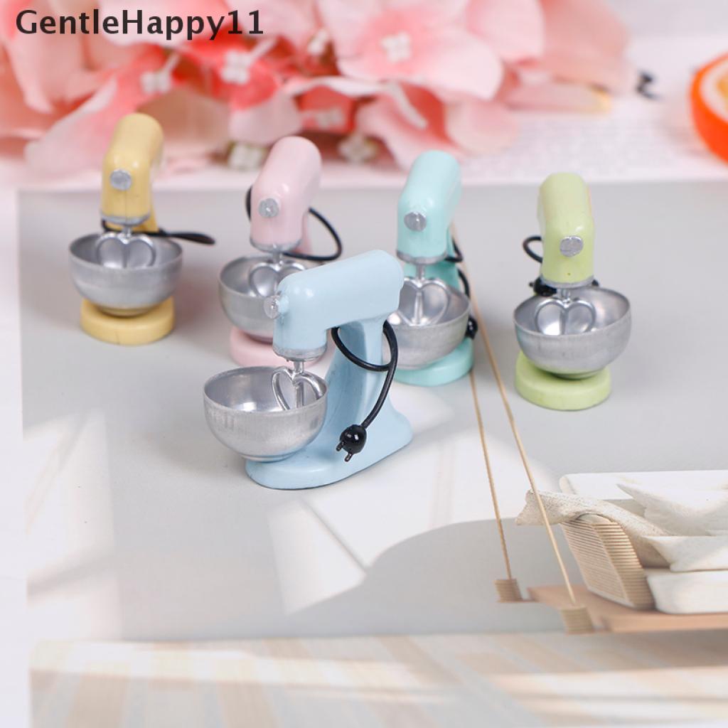 Gentlehappy Mainan Miniatur Mixer Modern Skala 1: 12 Untuk Aksesoris Dapur Rumah Boneka