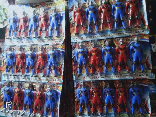 Mainan Robot ULTRAMAN set isi 5pcs Murah