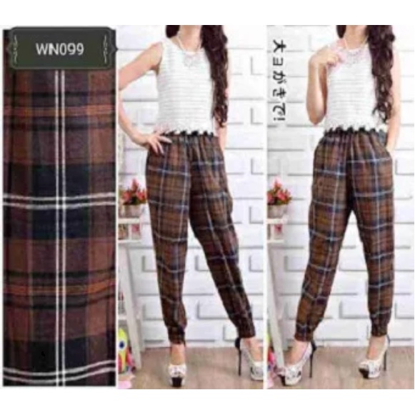 Sale Obral Celana Panjang Wanita Terkini/JOGER  wanita KOTAK Terbaru