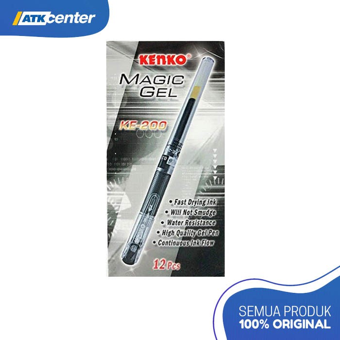 

GEL PEN KENKO KE-200 HITAM