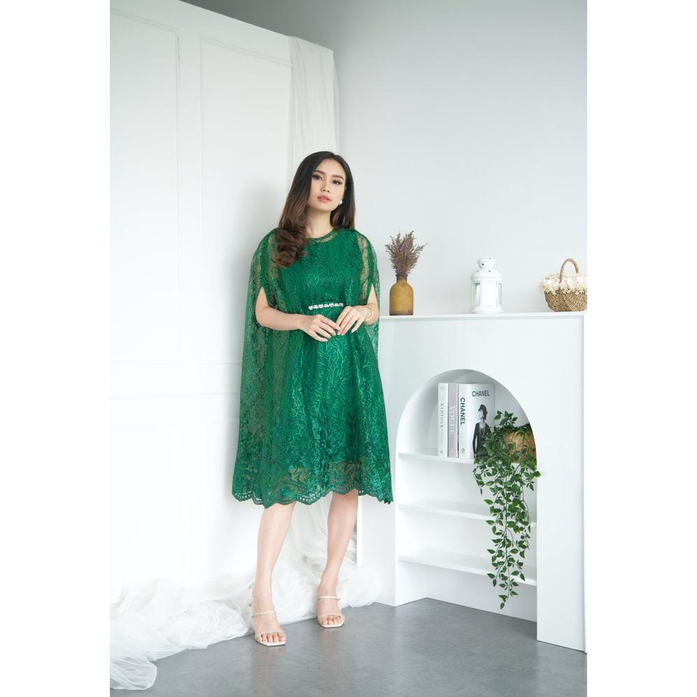 Miss Nomi - Shirley Dress Jumbo / Party Dress / Dress Brukat / Dress Premium Kondangan / Dress Pesta