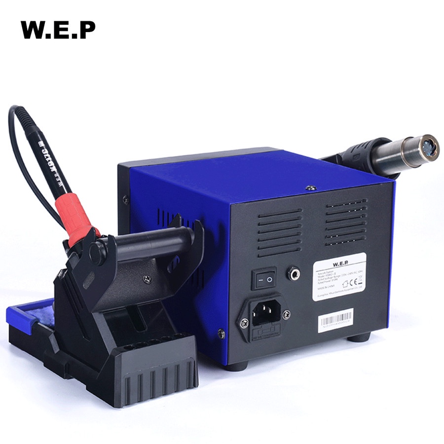 WEP 938BD+ II Professional Soldering Station &amp; Hot Air Rework Station