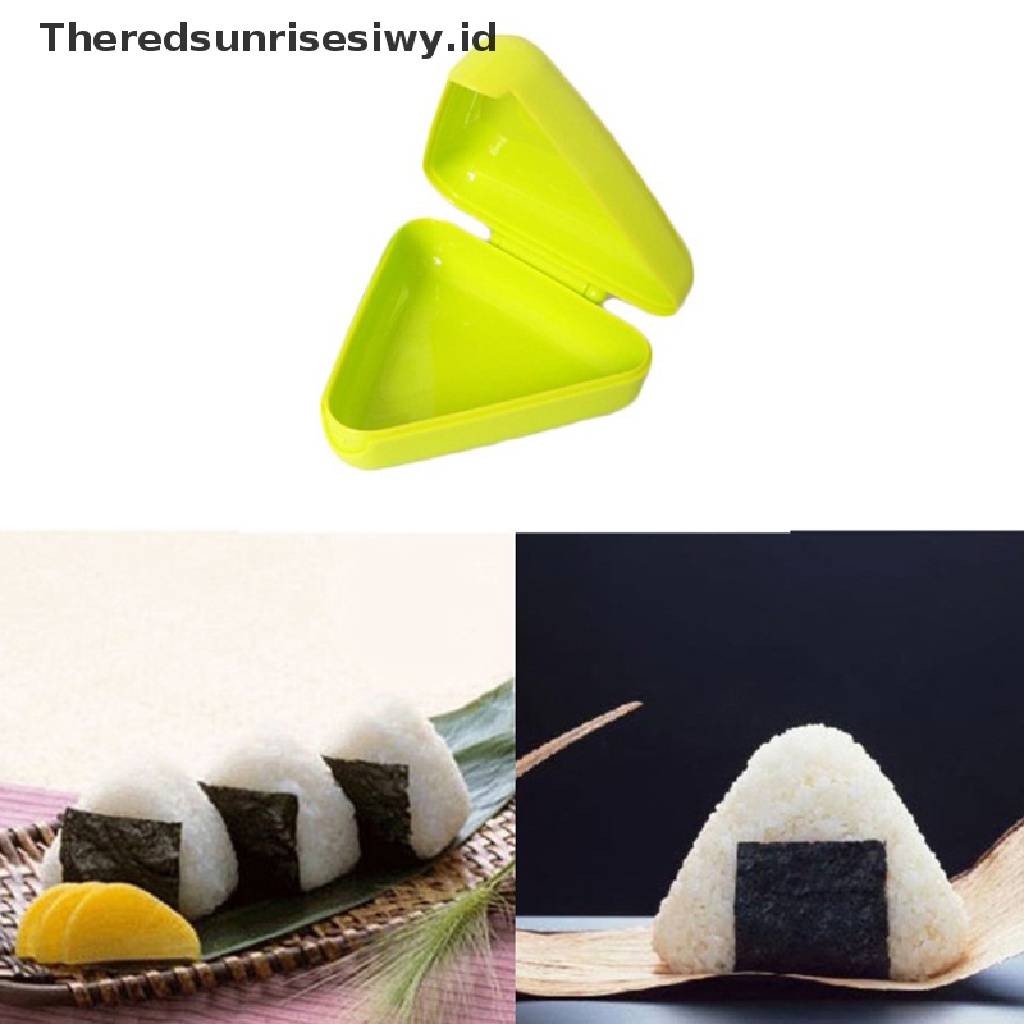 # Alat Rumah Tangga # Cetakan Pembuat Sushi Onigiri Nasi Bento 3D Bahan Plastik Untuk Dapur