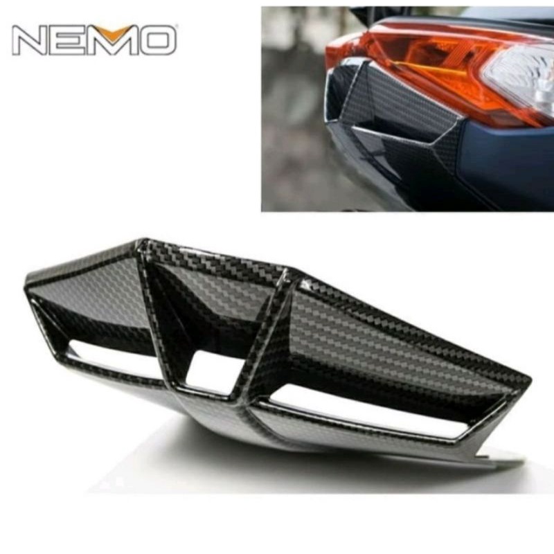 KARBON CARBON NEW NMAX 2020 2021 LENGKAP MERK NEMO 100% ASLI PLASTIK ABS JOSS