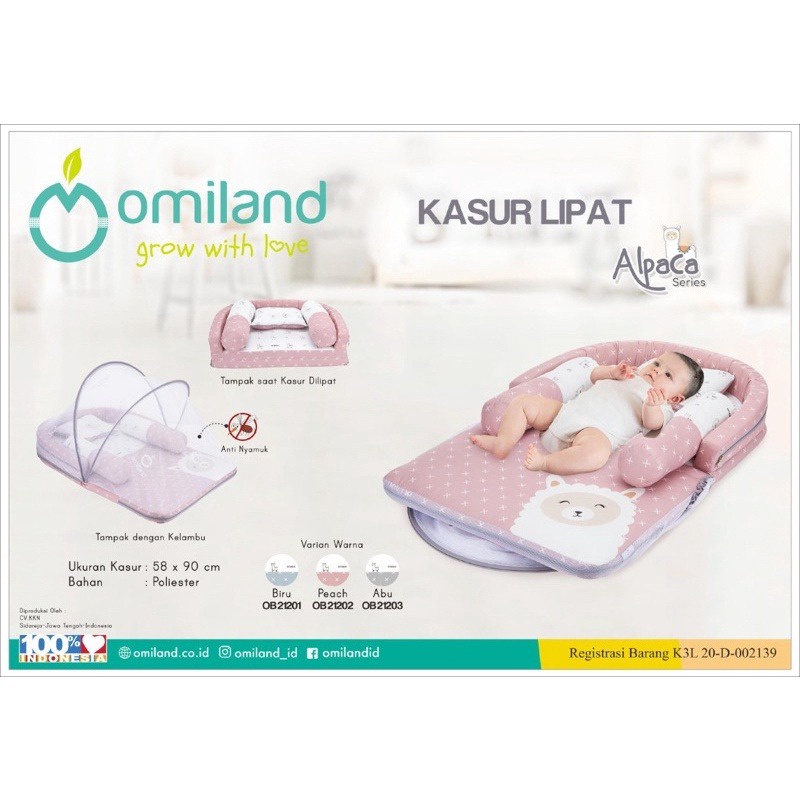 Omiland - Kasur Lipat Alpaca Series