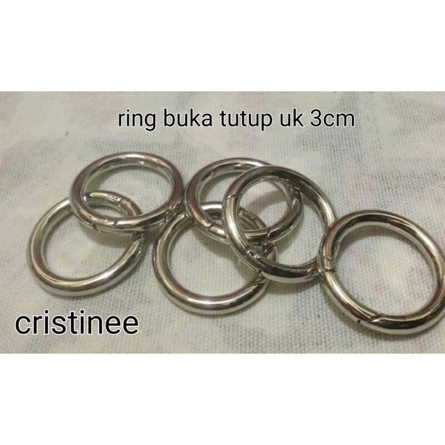 Ring buka tutup 3cm (2pcs)