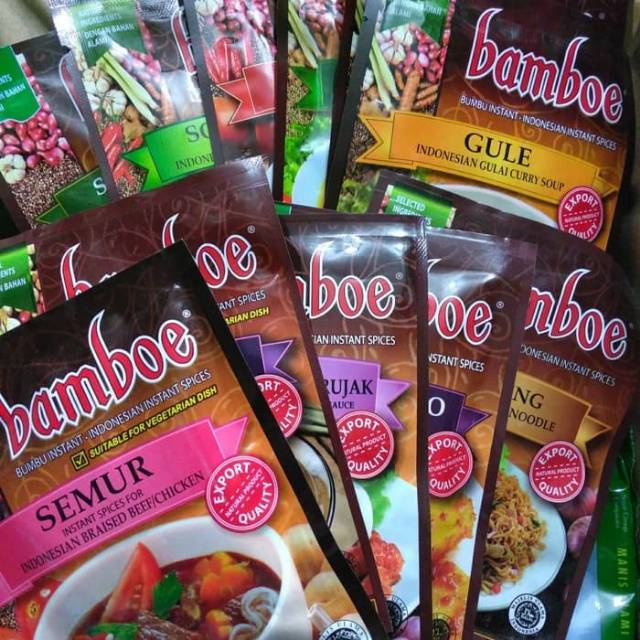 

Bumbu Bamboe Original cantumkan varian order BY MDS