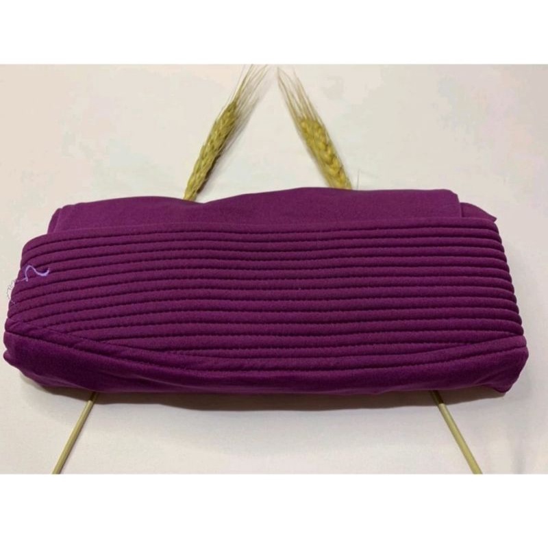 hijab instan oval jersey  / kerudung oval / bergo instan jersey tutup dada-Grape