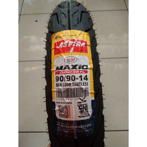 BAN LUAR TUBLES ASPIRA BELAKANG MOTOR MATIC BEAT FI SCOOPY KARBU VARIO 110 VARIO 125 VARIO 150 SAPAC