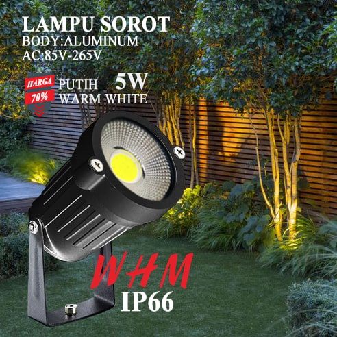 COB 5W Lampu Sorot Taman 5Watt Garden Light