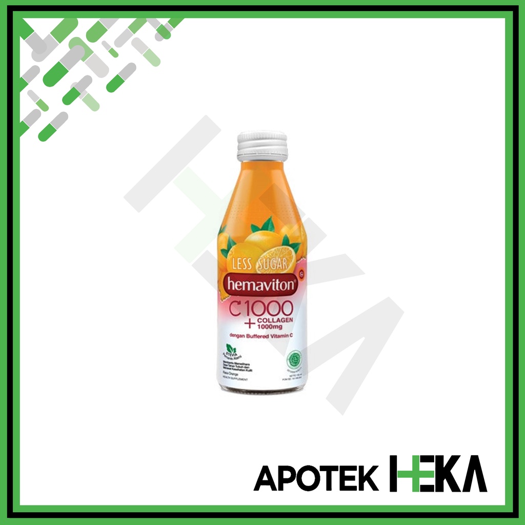 Hemaviton C1000 Botol 150 ml Orange Jeruk Vitamin C (SEMARANG)