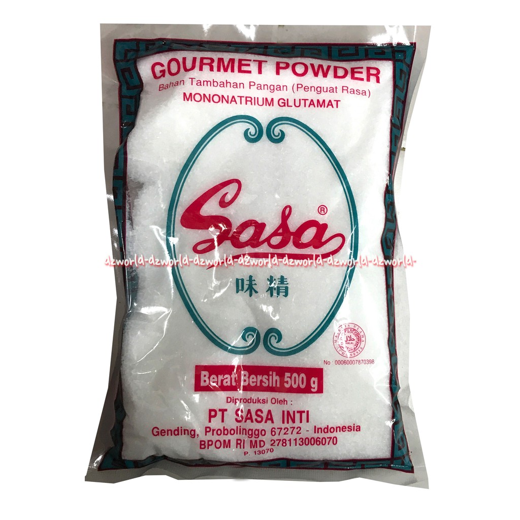 Sasa Gourmet Powder Mecin 500gr Penyedap Rasa Masakan Penguat Rasa Makanan