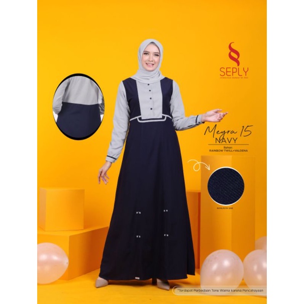 GAMIS SEPLY MEYRA 15 GAMIS DEWASA GAMIS REMAJA FASHION MUSLIM