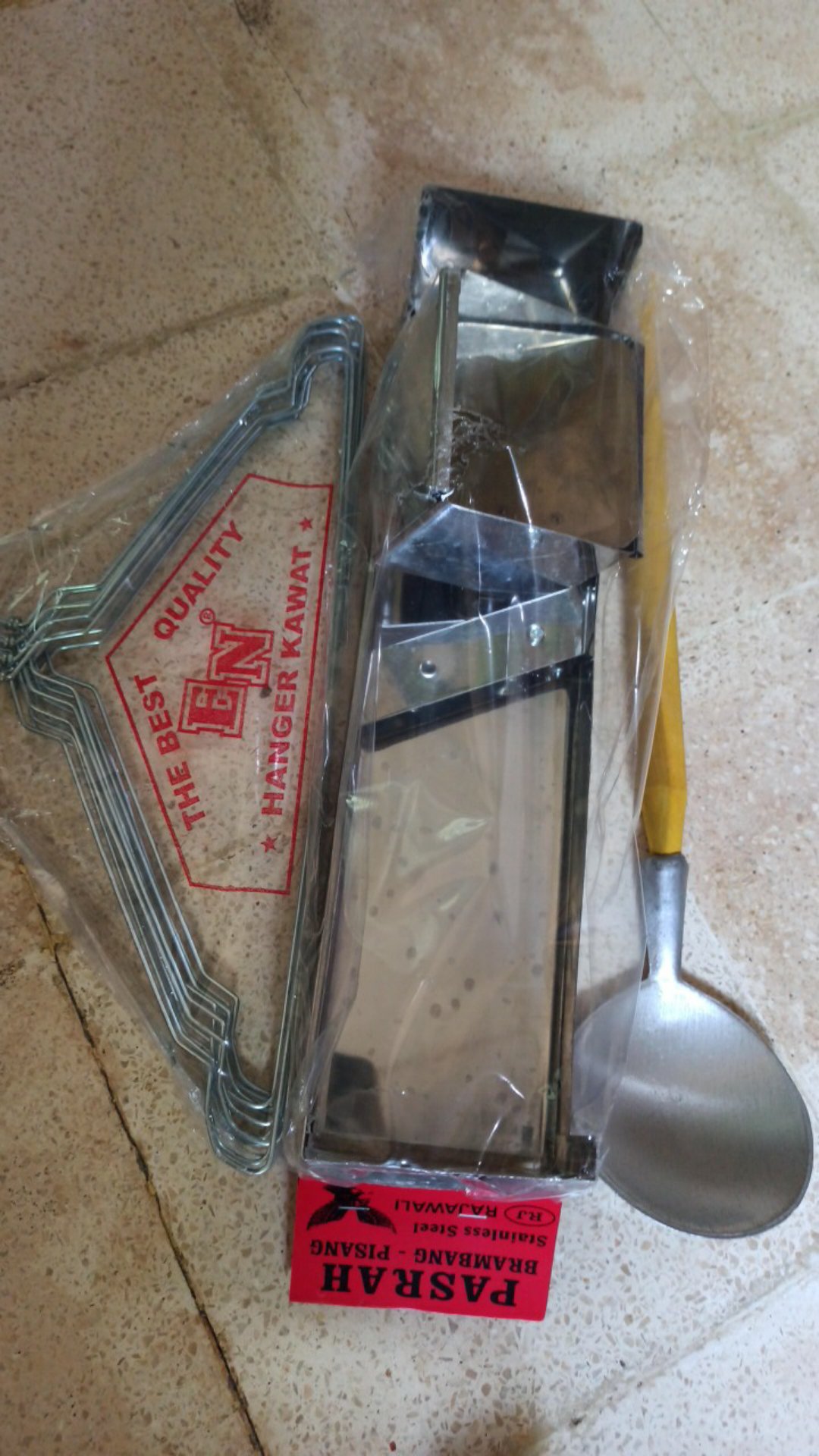 (cod) Hanger Baju Anak Murah Krom Besi