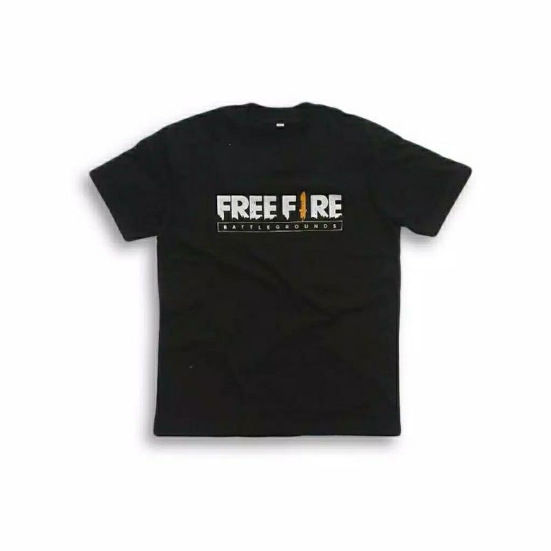 kaos anak anak motif free fire/ kaos impor anak anak