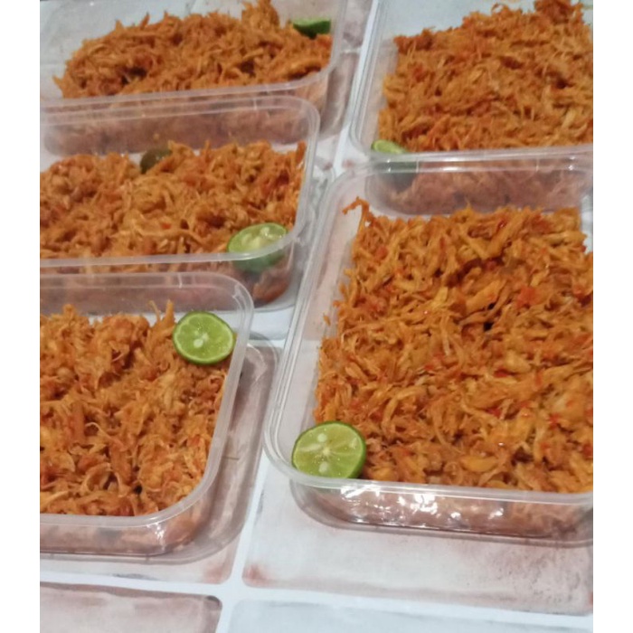 

Ayam Suwir Pedas Bumbu Plecing Khas Lombok