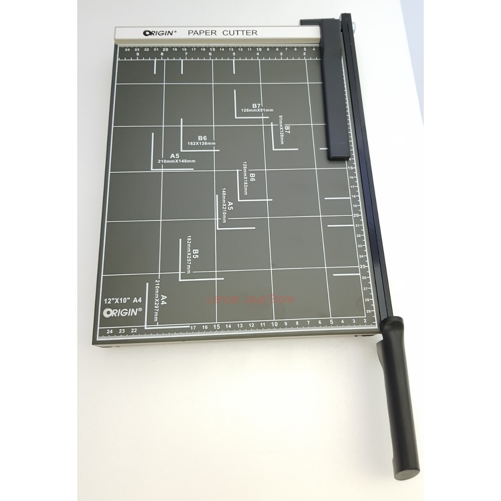 

Terlaris Alat Pemotong Kertas / Paper Cutter Origin A4 - Abu-abu Keren