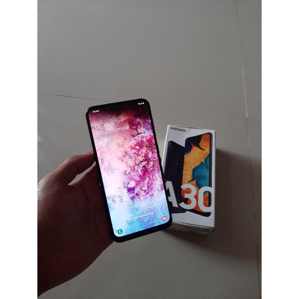 samsung a30 ram 4/64 fullshet minus shadow
