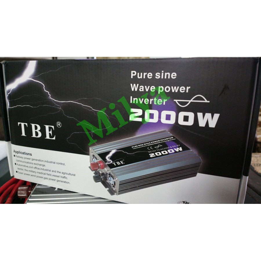 Inverter 2000w 12v TBE Pure Sine Wave
