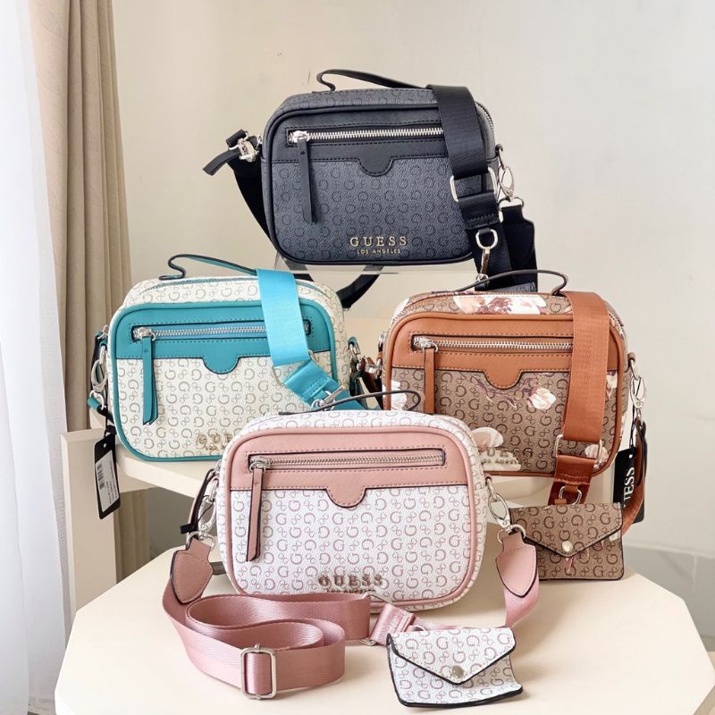 Tas Guess Terbaru Sling Bag | Tas Wanita Mini | Tas Branded Murah