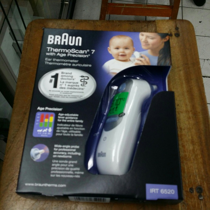 Laihoshope Thermometer Infrared Braun Irt 6520