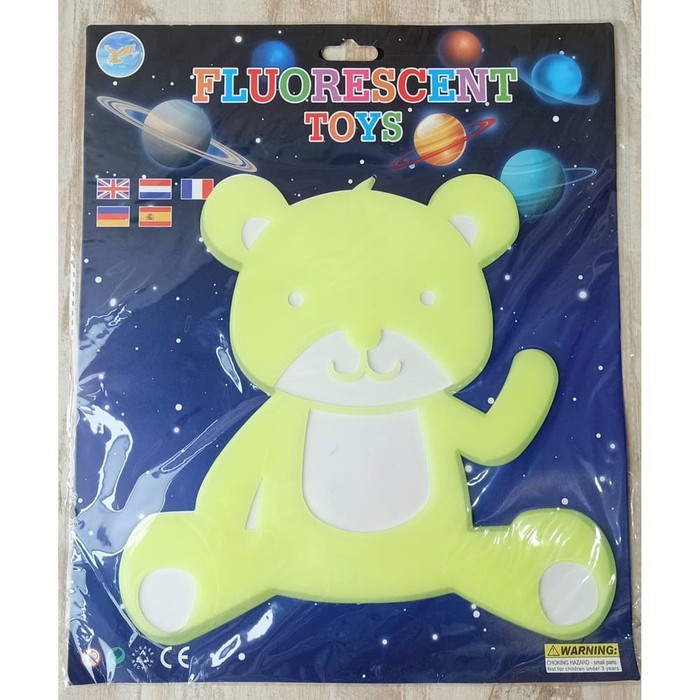 Sticker Glowing In the Dark Besar Tempelan Dinding Kamar Tidur