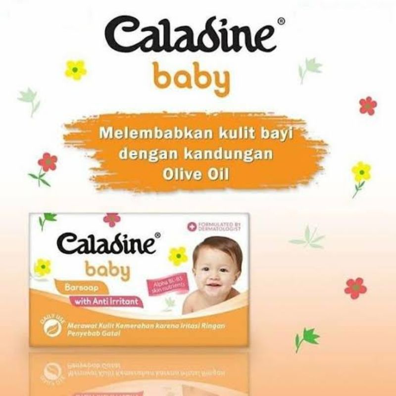 Caladine Baby Bar Soap 85gr (Beli 2 Gratis 1)