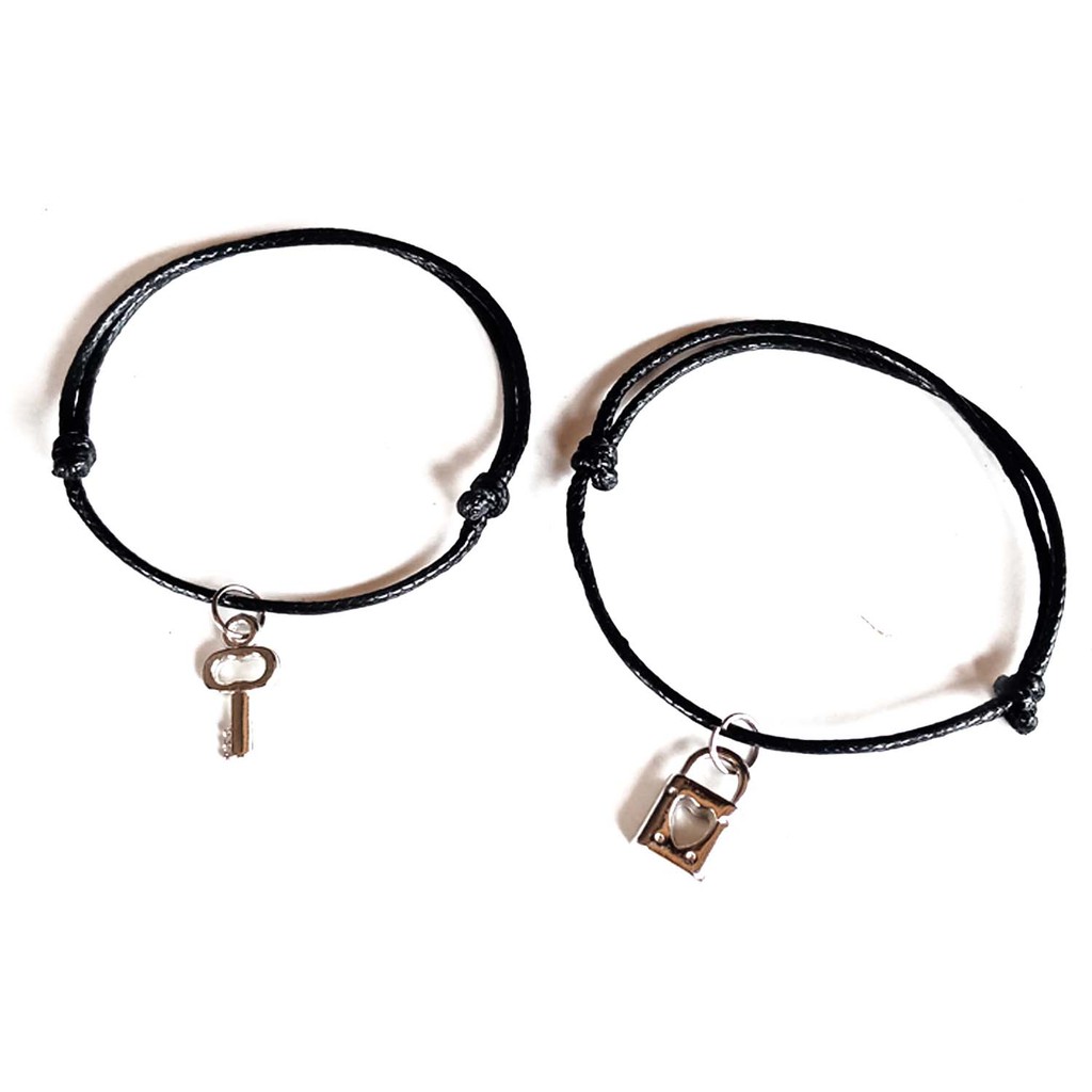 Gelang Couple Simple Knot Kunci Gembok