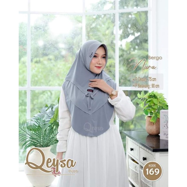 jilbab bergo instan  Nara ORI Qeysa Hijab Kode 169