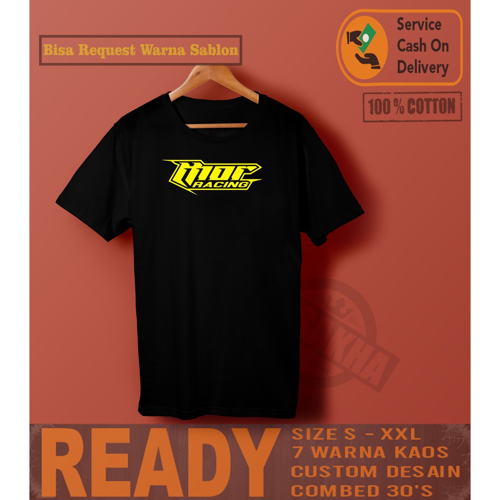 Baju Kaos Balap Motor Thor Racing Neo Otomotif Shopee Indonesia