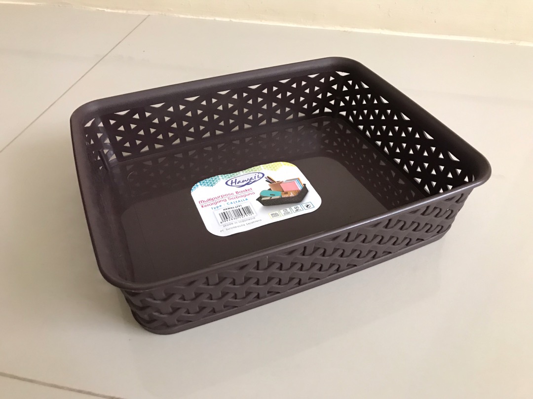 Keranjang Plastik Castalla 5791 M Hawaii Baki Nampan Tray Wadah Basket Container