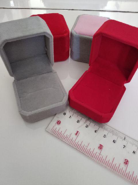 Promo Ramadhan Kotak Cincin Kotak Kalung Kotak Gelang Bludru Import