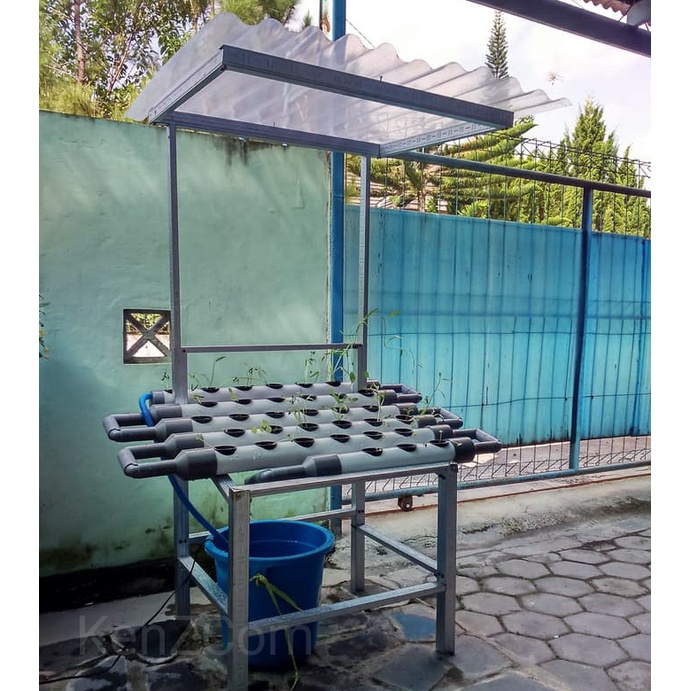 Kebun Set Mini Garden Hidroponik/ Taman Mini Peralon Pot Hydroponic