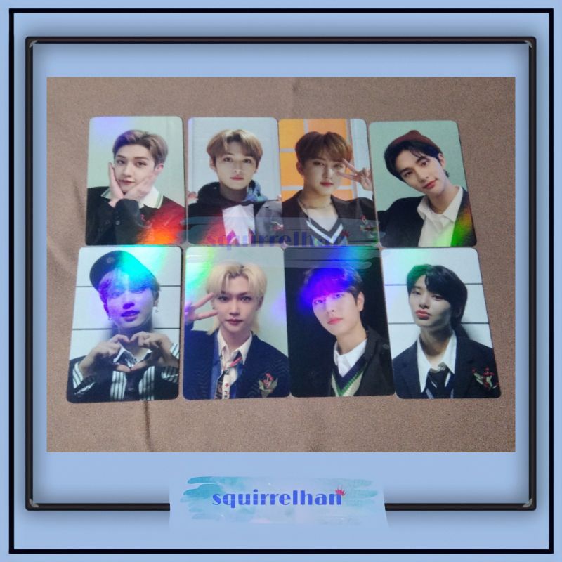 photocard stray kids christmas evel synnara pre order benefit pob pc bang chan lee know lino minho h