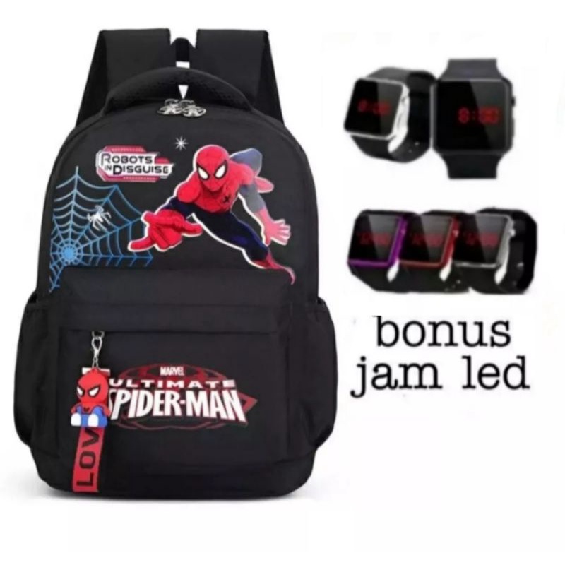 Tas anak murah - tas anak laki - tas spiderman - tas anak  SD - tas ransel anak laki