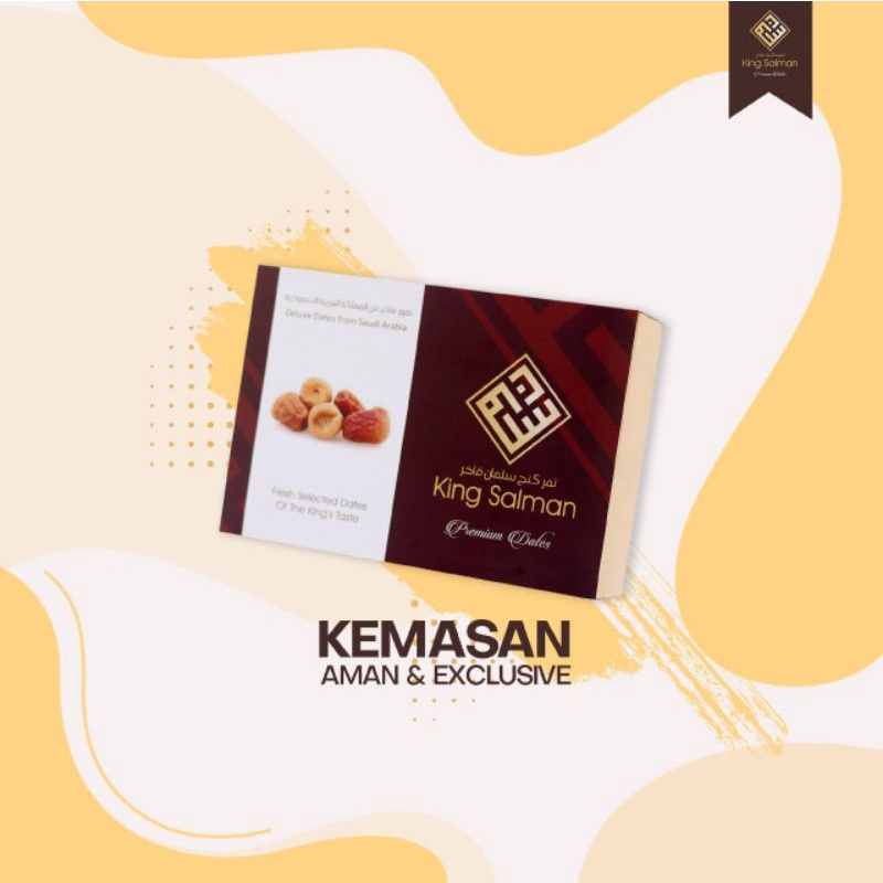 Kurma King Salman dan Kurma King Ajwa kurma premium ORI 100%