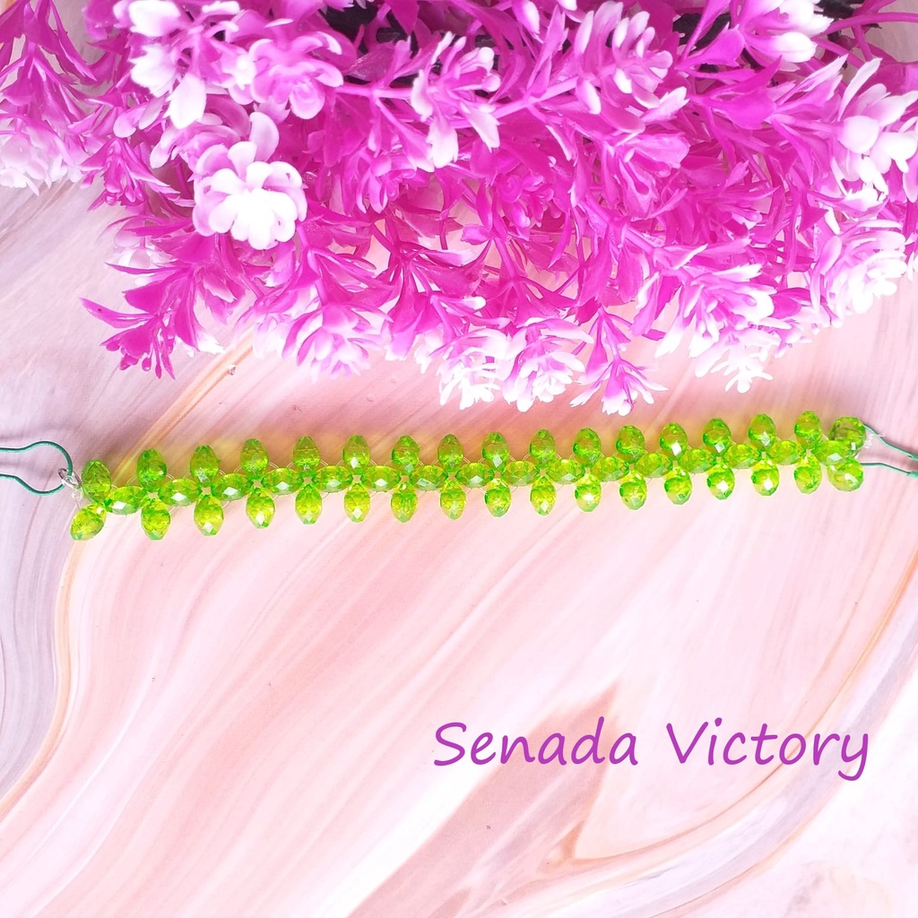 Senada Victory Konektor Masker berlian Segi Empat Konektor Hijab SKM06