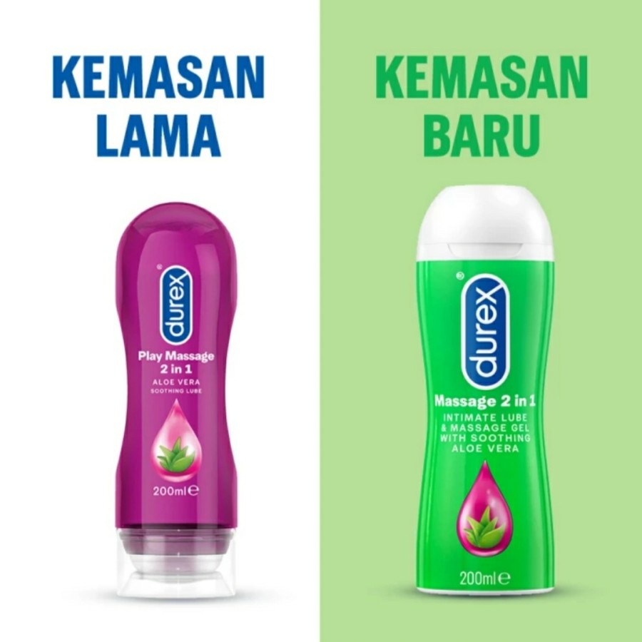 Durex Play Massage 2 in1 Lubricant Pelumas Premium