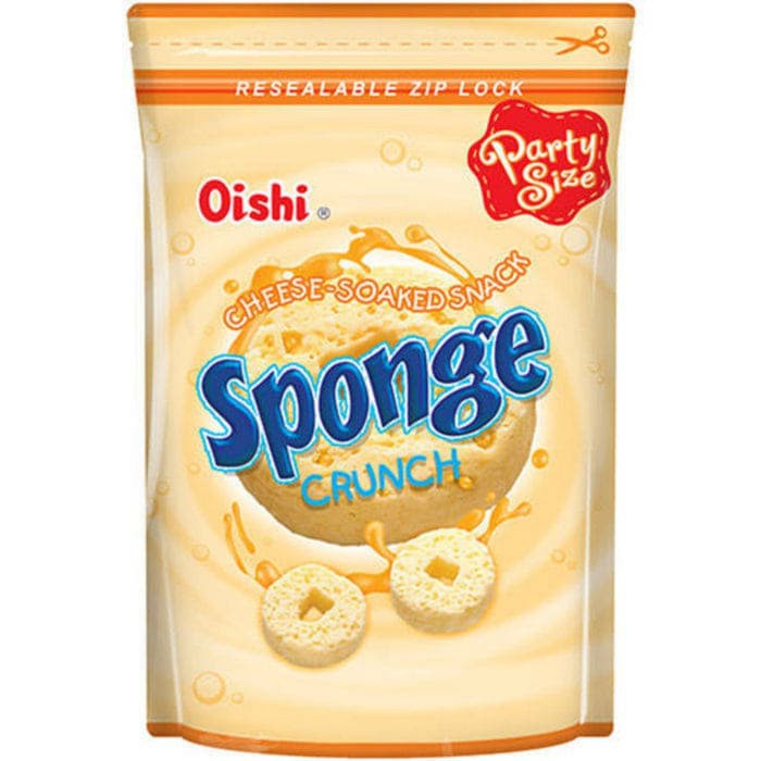 

Snack Sponge Keju Cheddar 120 gram Makanan Ringan