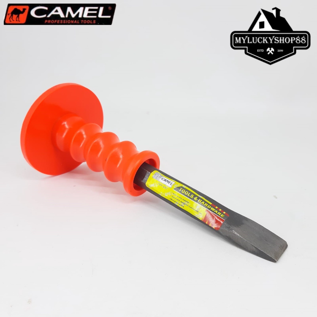 Camel Pahat Batu Beton Bulat 8 inch Pahat Topi Tembok 8Inch